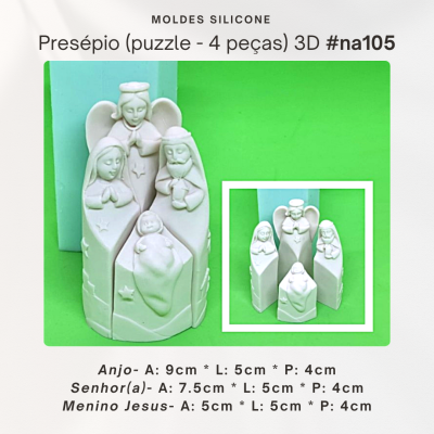 Presépio (puzzle) 3D