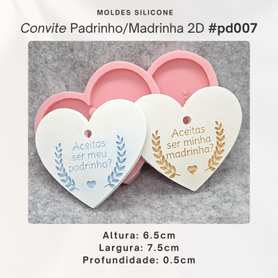 Convite Madrinha e Padrinho