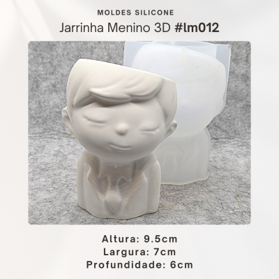 Jarrinha menino 3D