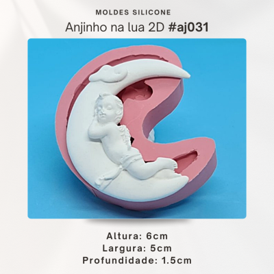 Anjinho na lua 2D