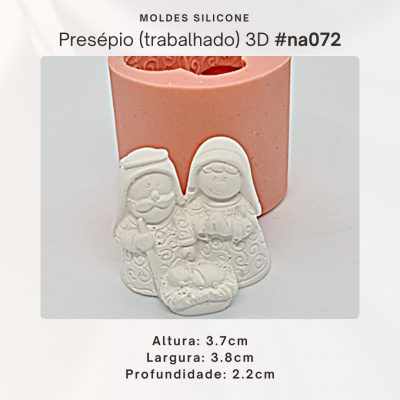 Presépio (trabalhado) 3D