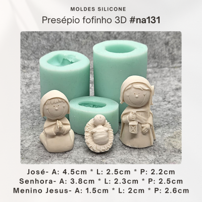 Presépio Fofinho 3D