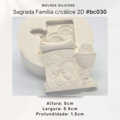 Sagrada Família com cálice 2D
