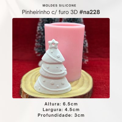 Pinheirinho c/Furo 3D