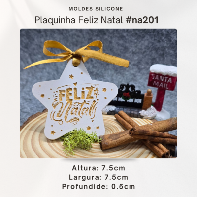 Plaquinha Feliz Natal