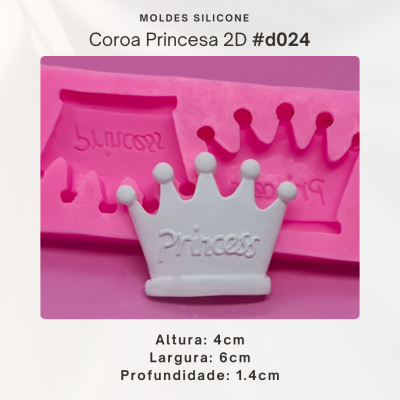 Coroa princesa 2D