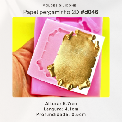 Papel pergaminho 2D