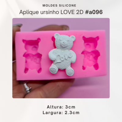 Aplique Ursinho 2D
