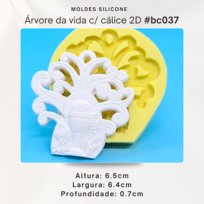 Árvore da vida com cálice 2D