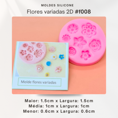 Flores variadas 2D