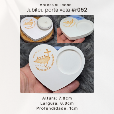 Jubileu Porta Velas 3D