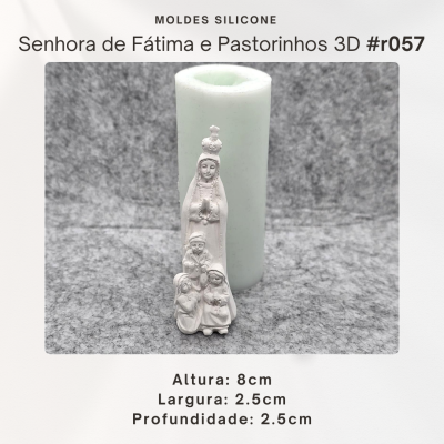 Sra de Fátima e Pastorzinhos 3D