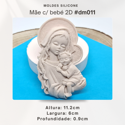Mãe com bebê 2D