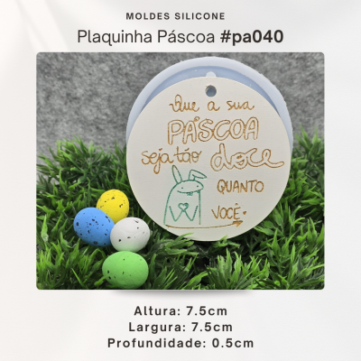 Plaquinha Páscoa