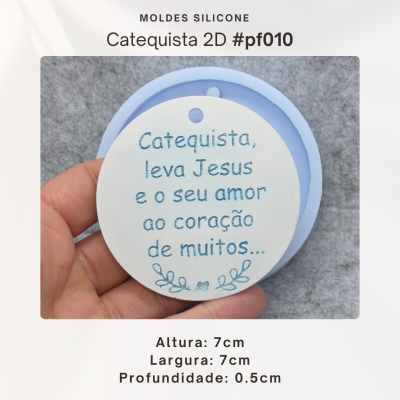 Plaquinha - Catequista... 2D