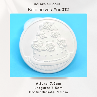 Bolo noivos 2D