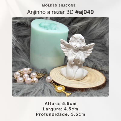 Anjinho a rezar 3D