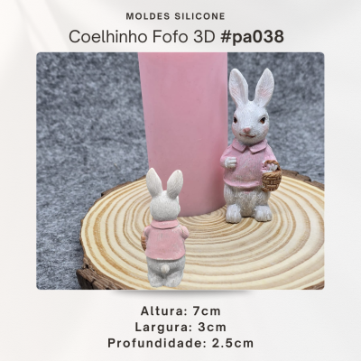 Coelhinho fofo 3D
