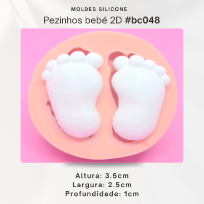 Pezinhos bebé 2D