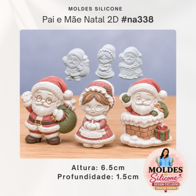 Pai e Mãe Natal  2D