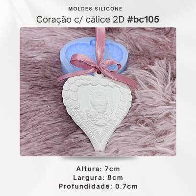 Coração com cálice 2D