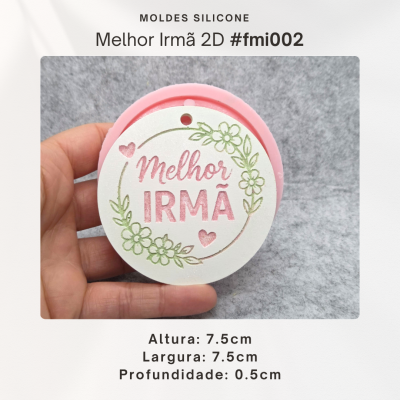 Plaquinha - Melhor irmã