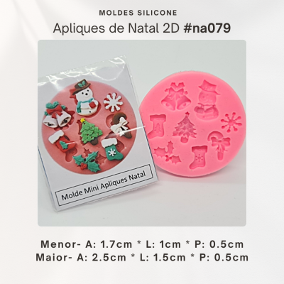 Apliques de Natal 2D