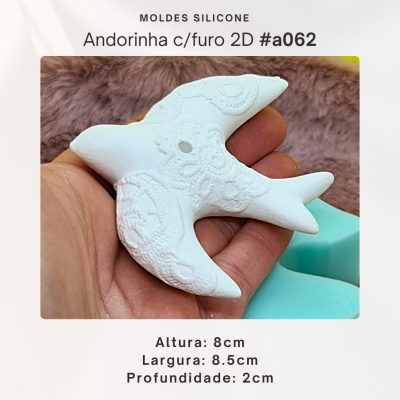Andorinha c/furo 2D