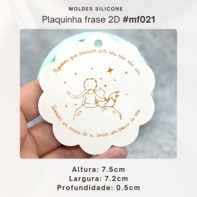 Plaquinha - Aqueles que passam por nós... 2D