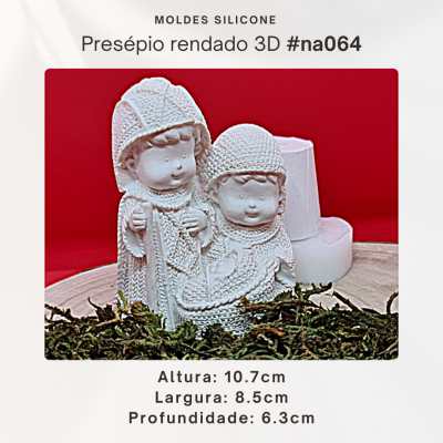 Presépio rendado 3D