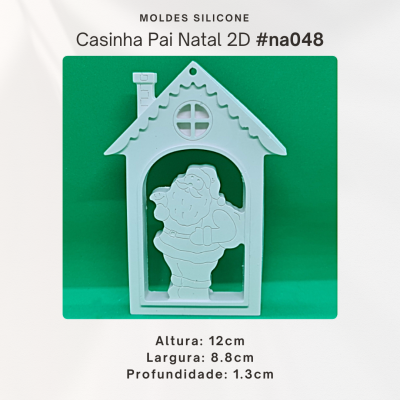 Casinha Pai Natal 2D