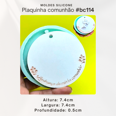 Plaquinha comunhão