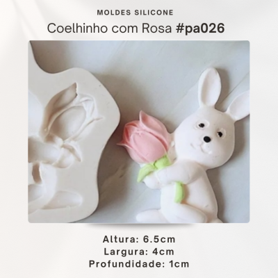 Coelhinho com Rosa