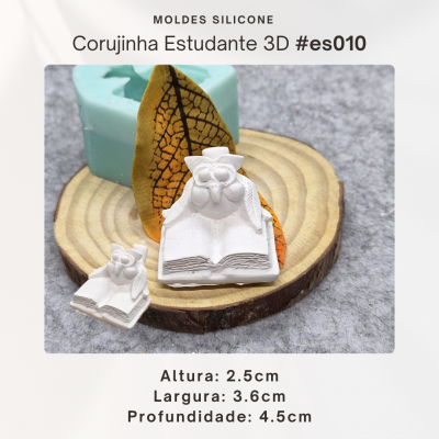 Corujinha Estudante 3D