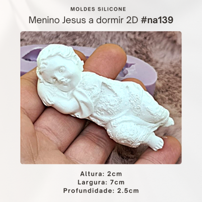 Menino Jesus a Dormir 2D