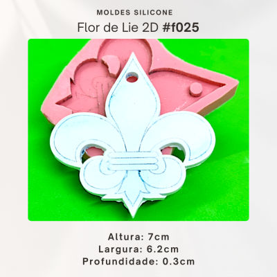 Flor de Lis 2D