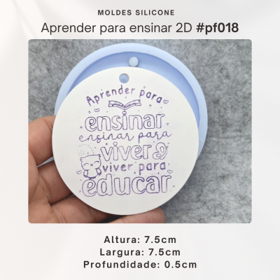 Plaquinha - Aprender para ensinar... 2D