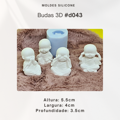Conjunto budas 3D