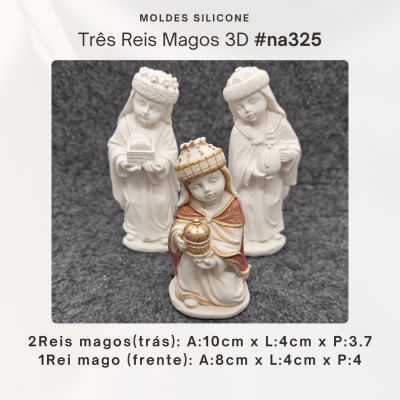 Três reis magos 3D