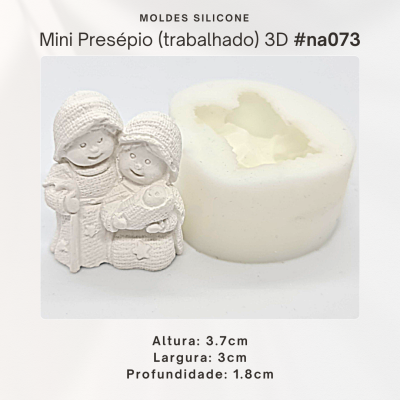 Mini Presépio (trabalhado) 3D