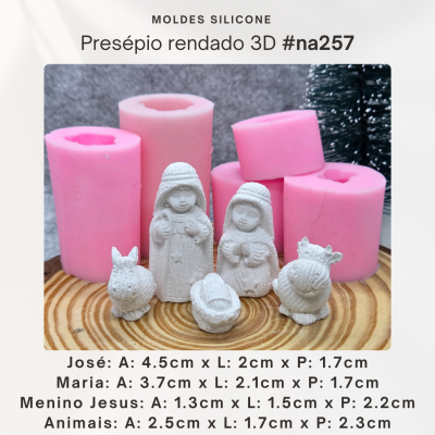 Presépio Rendado 3D