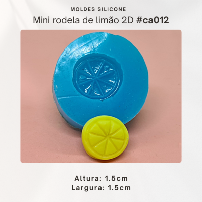 Mini rodela de limão 2D