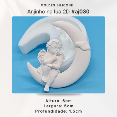 Anjinho na lua 2D