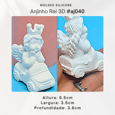 Anjinho rei 3D