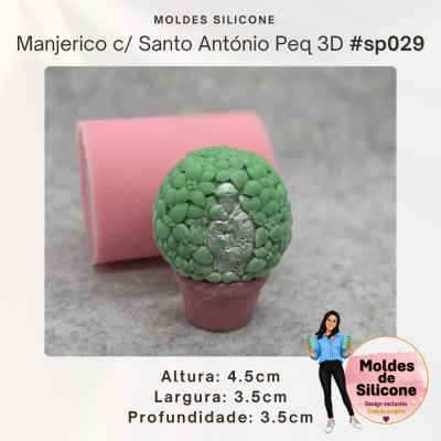 Manjerico c/ Santo António Peq 3D