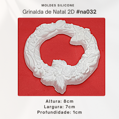 Grinalda de Natal 2D