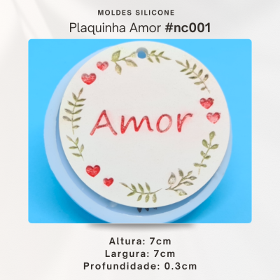 Plaquinha Amor