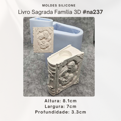 Livro Sagrada Família Cabana 3D