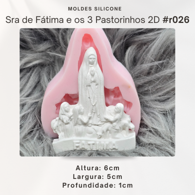 Sra Fátima e os 3 Pastorinhos 2D