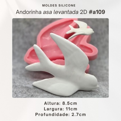 Andorinha Asa Levantada 2D